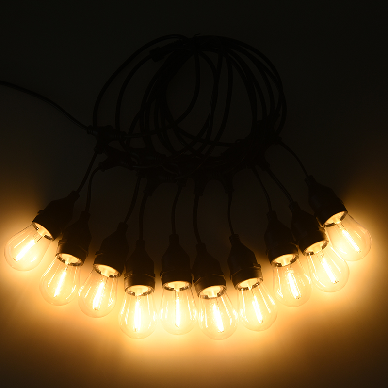 S14 Pendel Type E27 Varmhvite String Lights