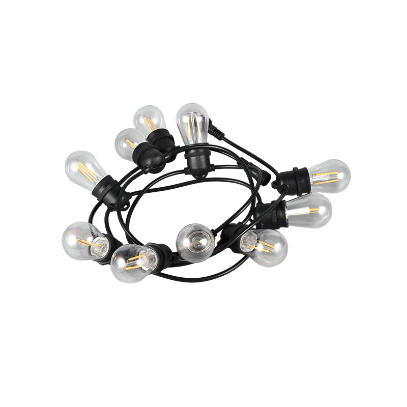 S14 Utendørs E27 Varmhvite String Lights